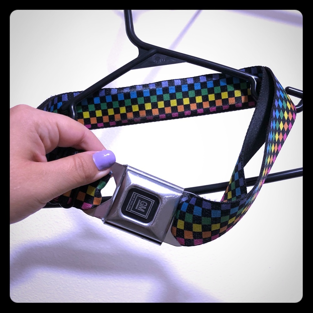 GM seatbelt buckle belt